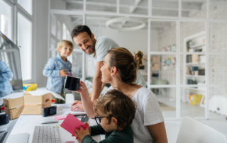 Gründung mit Familie, Gründung mit Kindern